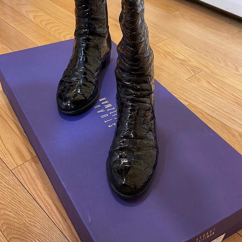 Stuart Weitzman 5050 tall boots size 9 one of the kind